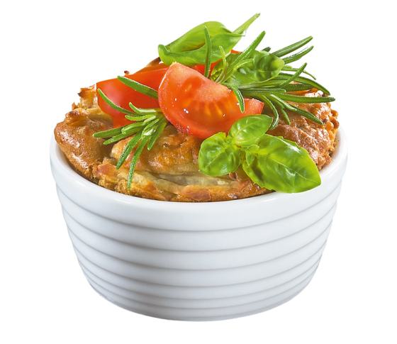 BURGUND RAMEKIN 11x5,5 cm Zapékací miska Ramekin porcelán kvalitní Kuchenprofi